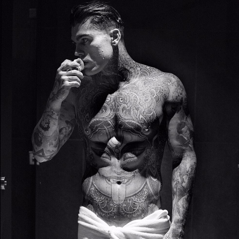 Former Footballer Turned Tattooed Lifestyle Model: Stephen James.