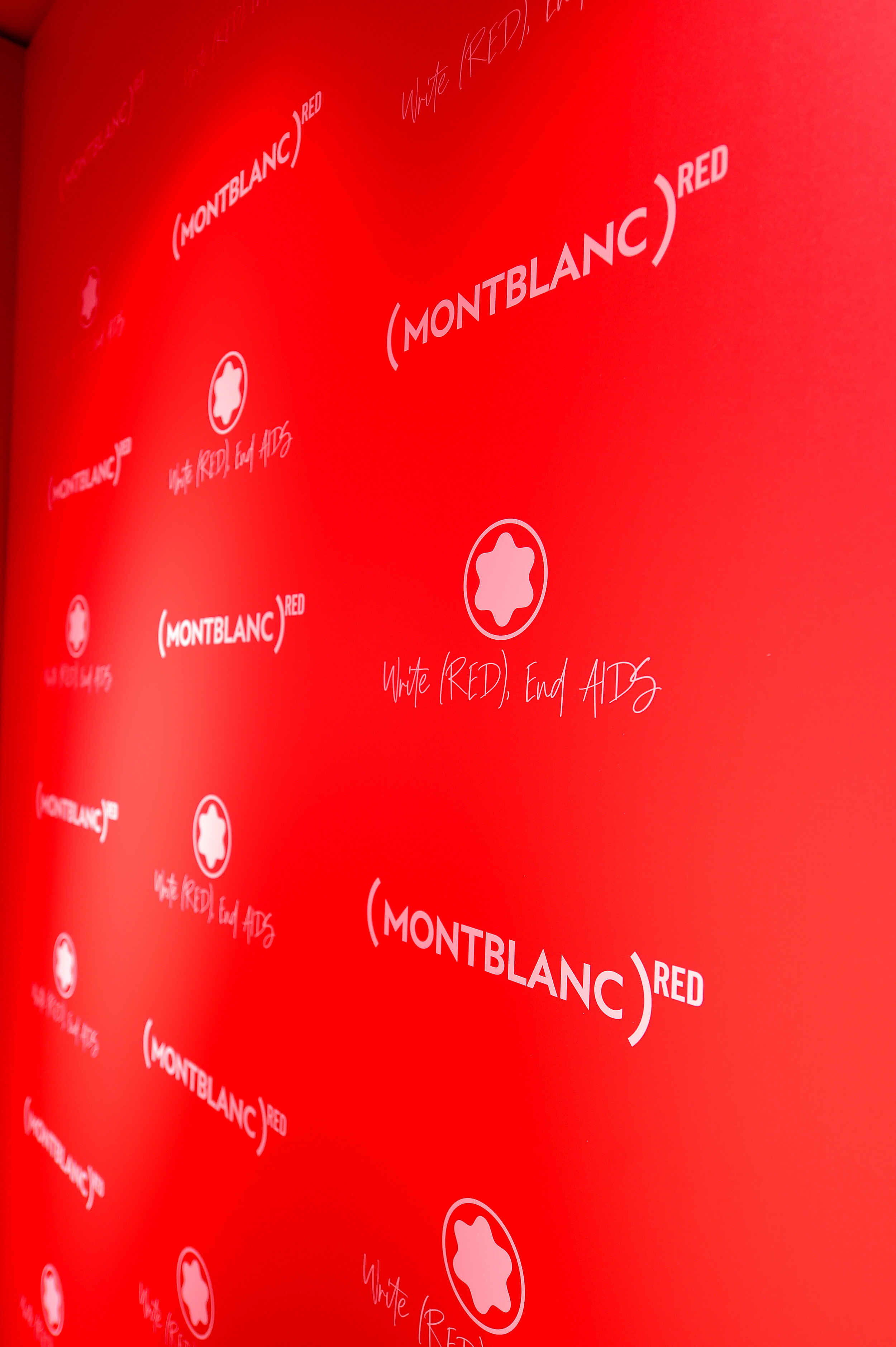  PARIS, FRANCE - OCTOBER 08: Interior of the boutique during the Montblanc: (Red)Launch event cocktail at the Boutique Champs-Elysees on October 08, 2019 in Paris, France. (Photo by Anthony Ghnassia/Getty Images For Montblanc) 