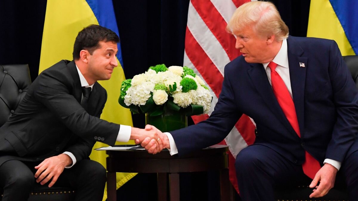 President Zelensky, President Trump, CNN