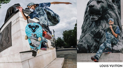 Louis Vuitton Signs First Skateboarder Lucien Clarke – WWD