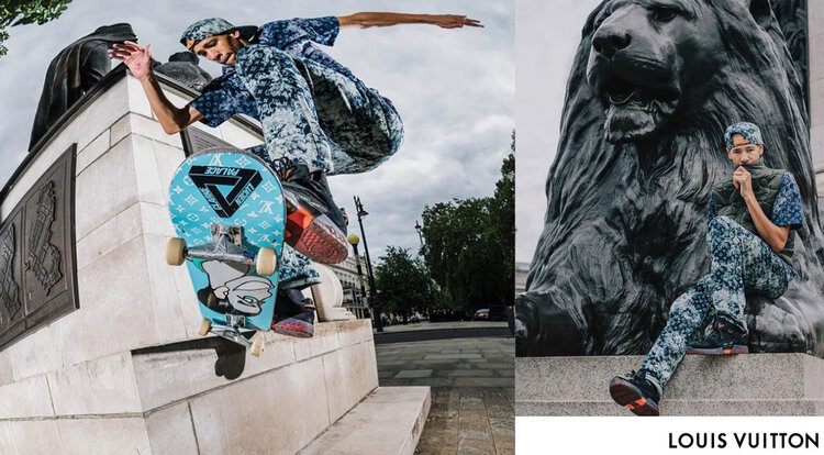 Lucien Clarke is the first skater sponsored by Louis Vuitton - TransWorld  SKATEboarding Magazine