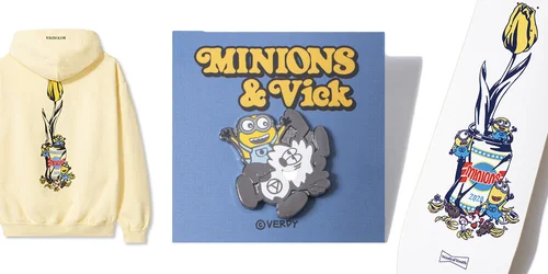 Verdy Minions Wasted だけ Youth Hoodie 青L