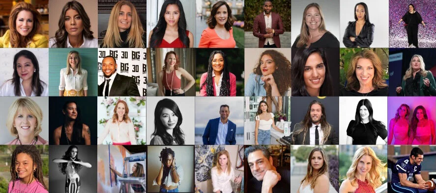 "Tribe To Thrive" banner, Double A Labs x Fyli featured speakers.DOUBLE A LABS X FYLI