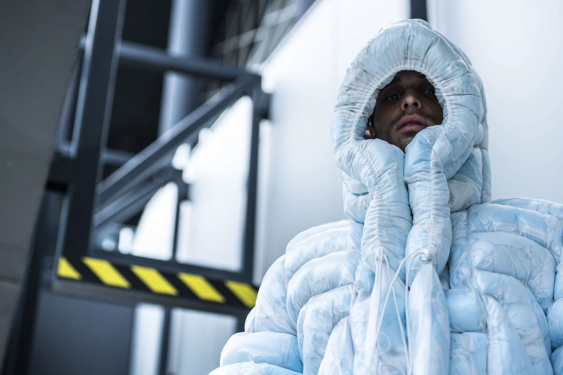 How This Cool New Puffer, COAT-19, Is The Sustainable Solution To Recycling Mask Waste