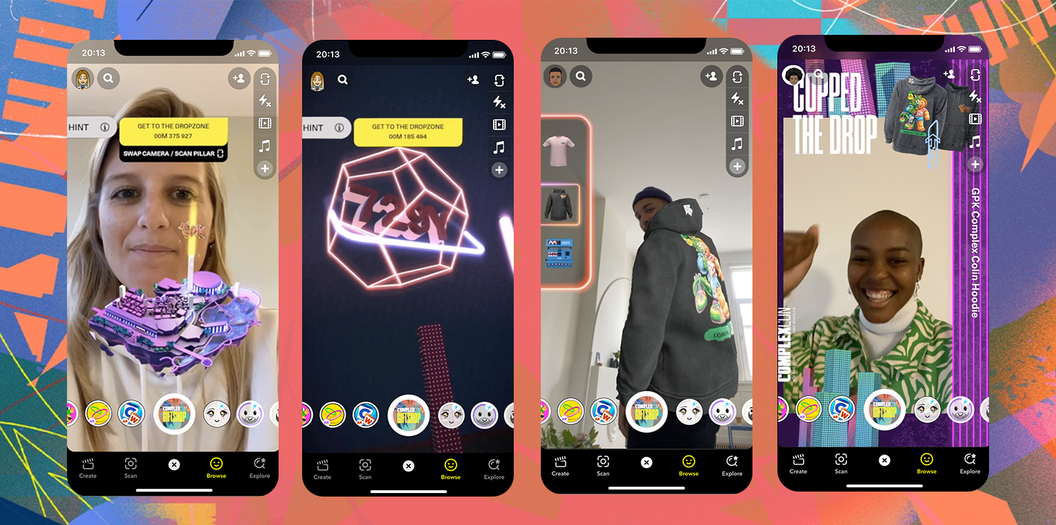 Snap Inc. And ComplexCon Are Using Augmented Reality To Allow Attendees And Fans At Home To Shop
