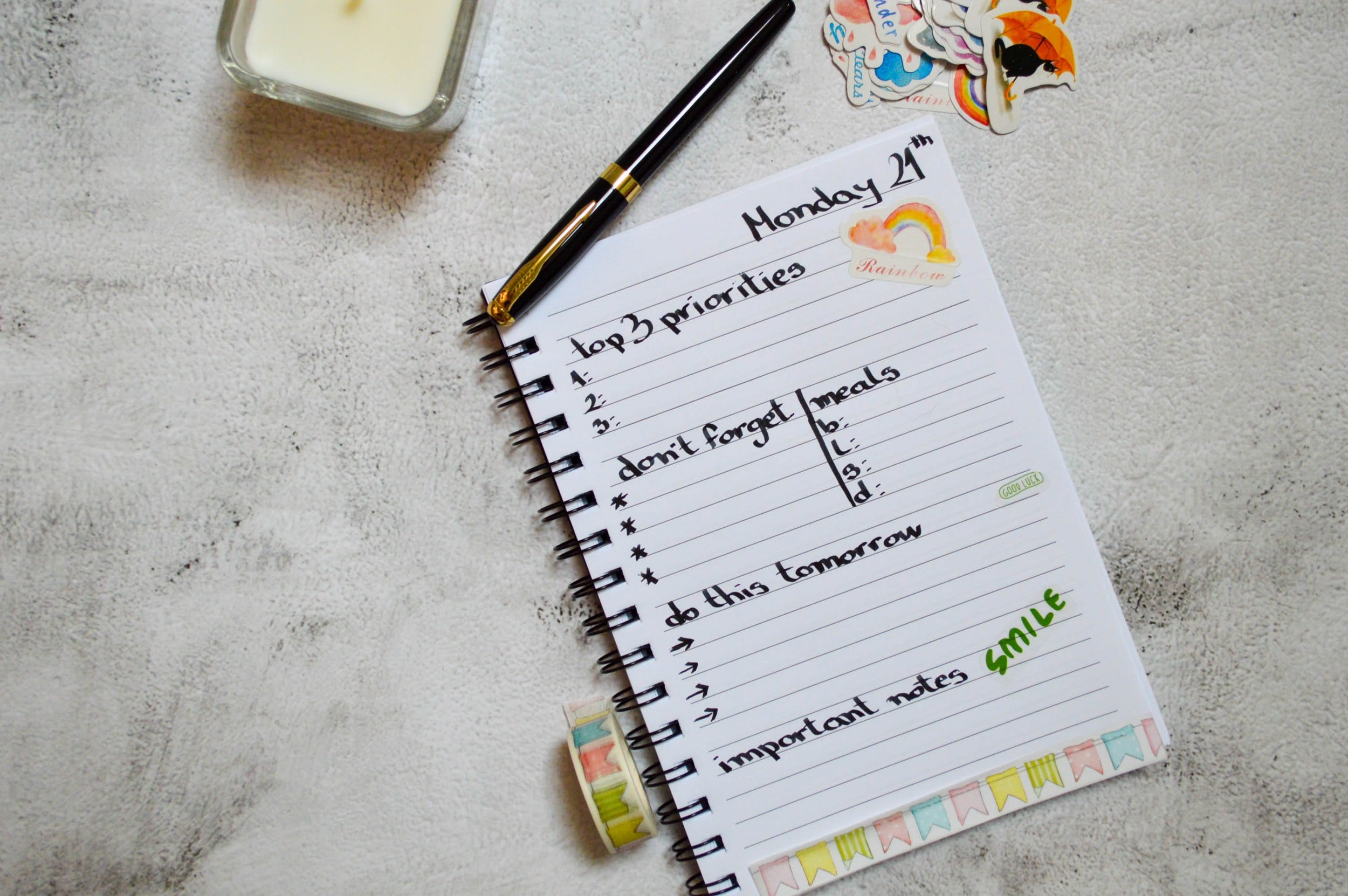 The Main Reasons Why You Should Have A Daily Planner — PAGE Magazine