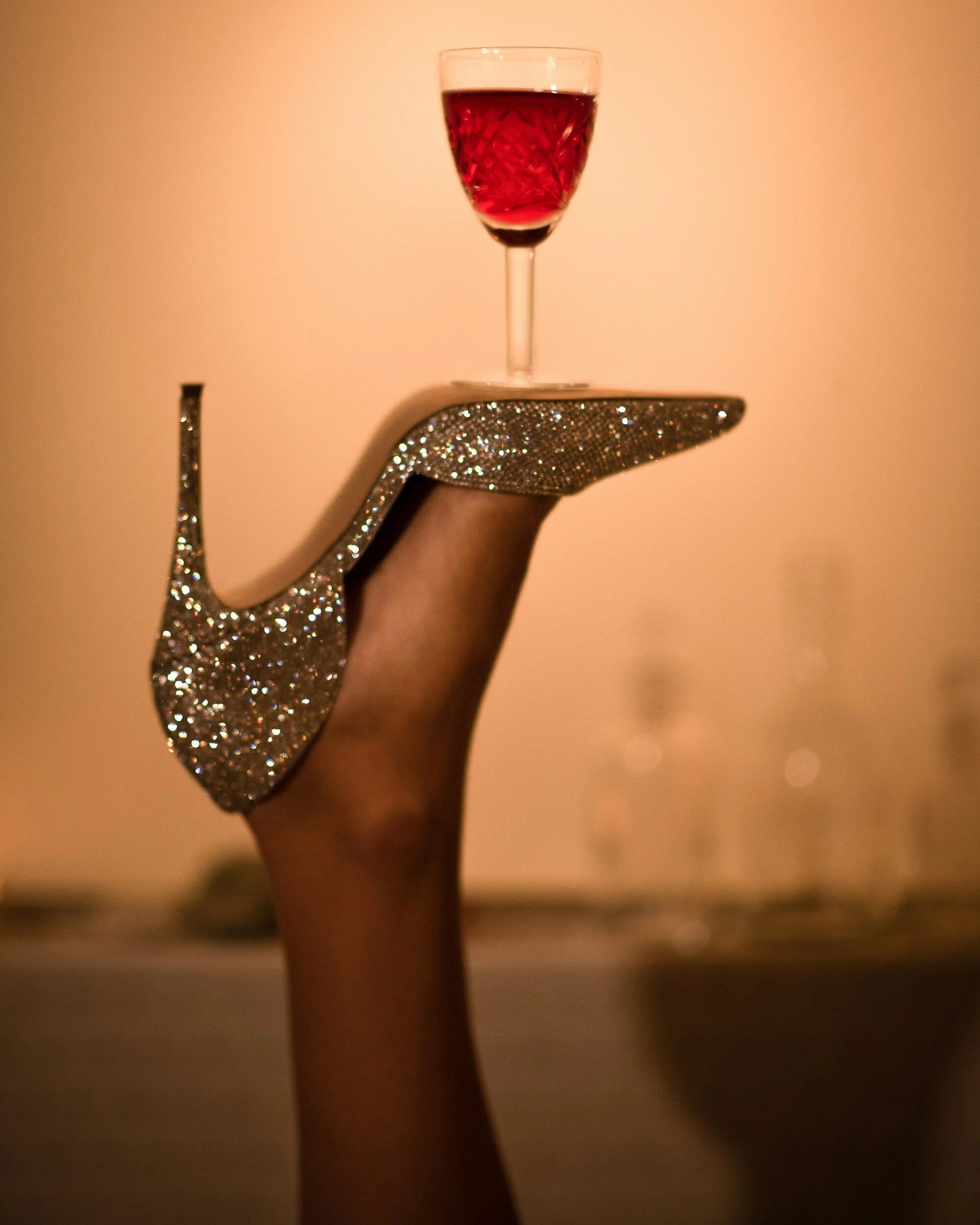 Clear Heels: Transparency Meets Elegance