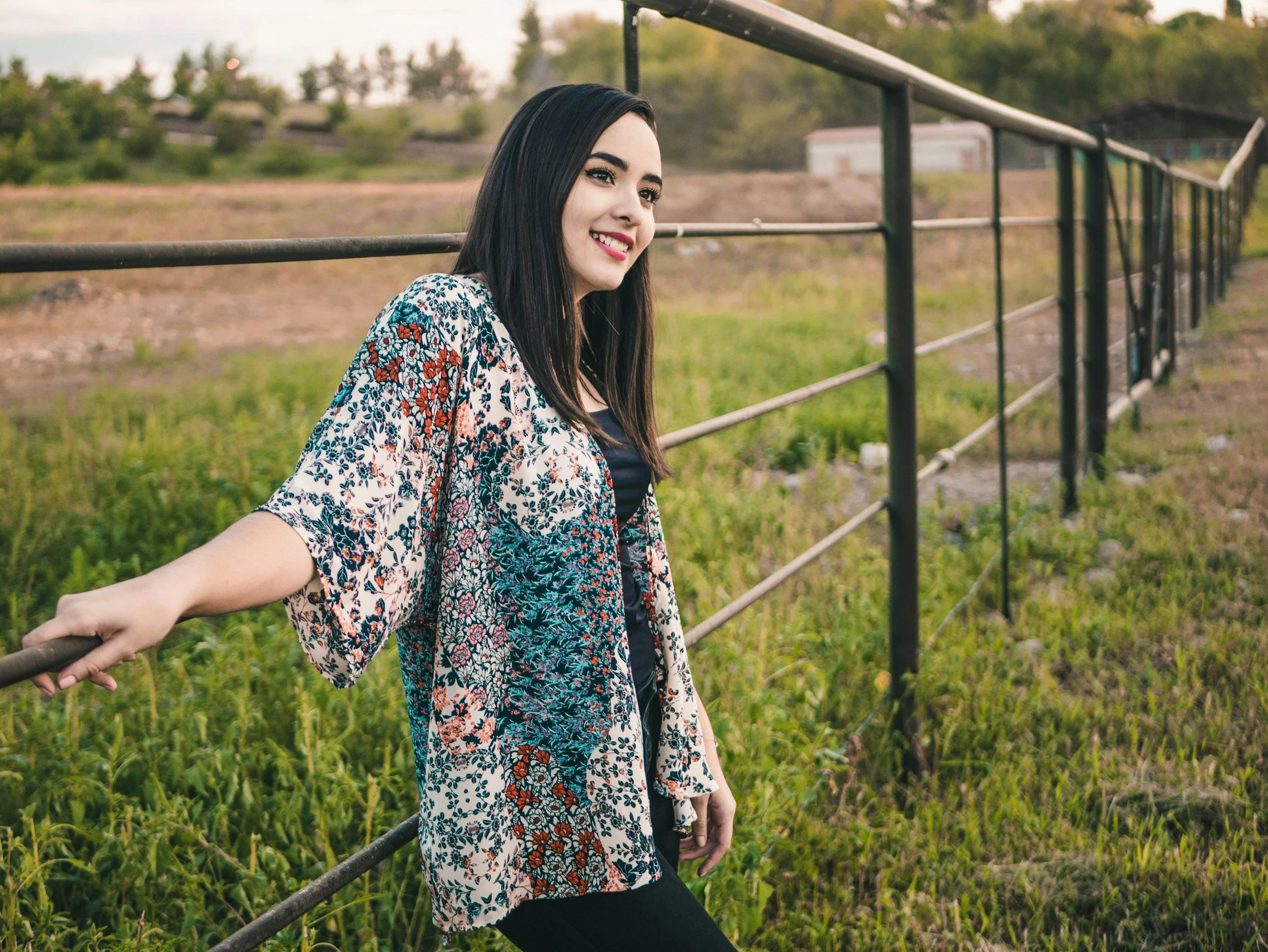 How to Style a Floral Cardigan