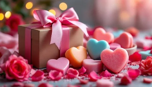 Handmade Soap Valentine's Gift Set She Will Love