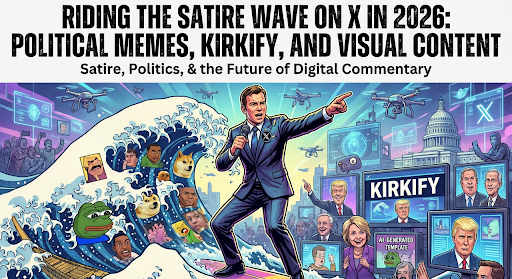 Riding the Satire Wave on X in 2026: Political Memes, Kirkify, and Visual Content 