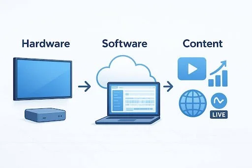 How Digital Signage Supports Modern Business Communication