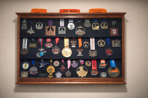 How to Turn Your Medal Collection Into Home Decor