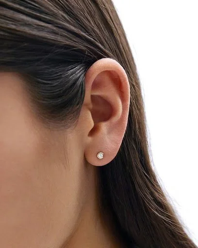 1/4 Carat Lab Diamond Earrings: Light and Lovely