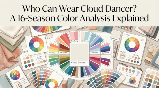 Who Can Wear Cloud Dancer? A 16-Season Color Analysis Explained