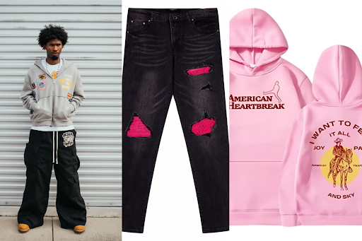 Simple Fashion Guide: Amiri, Tenis Amiri, Zach Bryan Tour Merch, and Parke Sweatshirt Trends