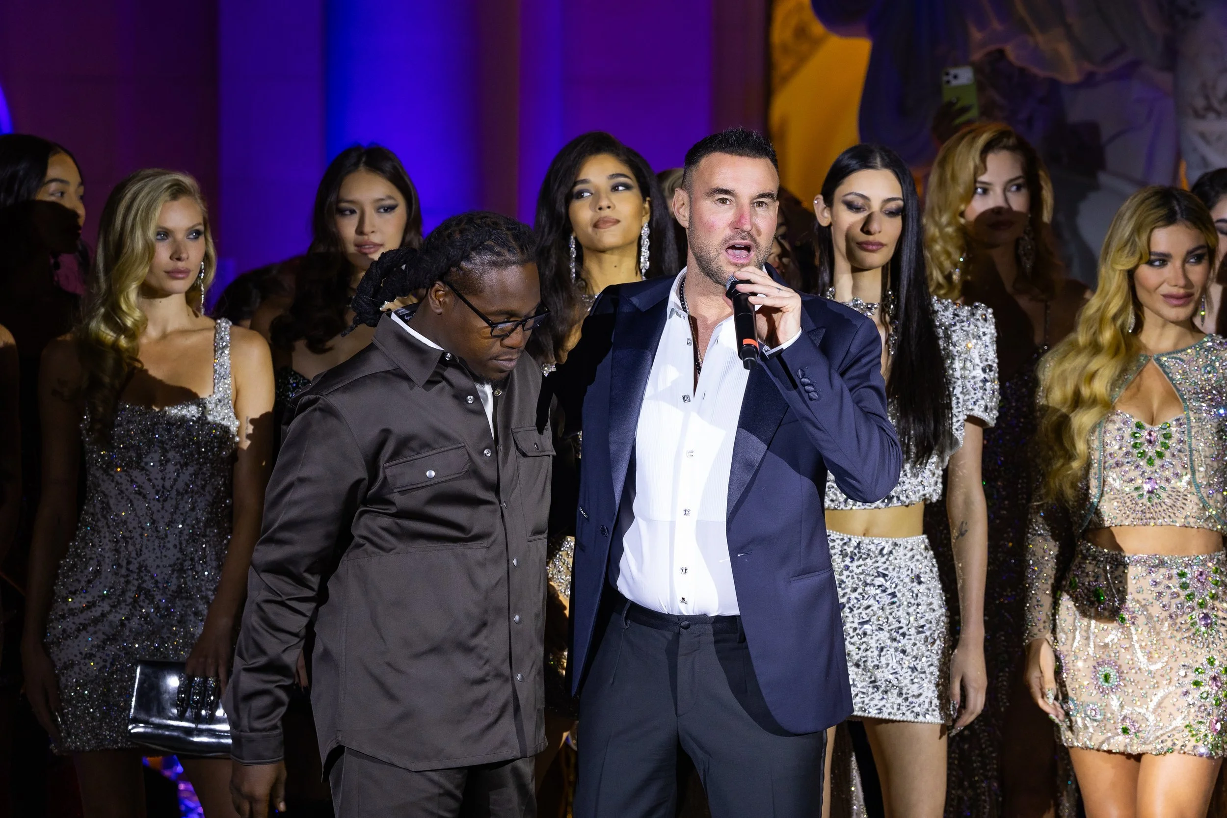 Philipp Plein Stages a Pre-Oscars Fashion Spectacle at Chateau Falcon View