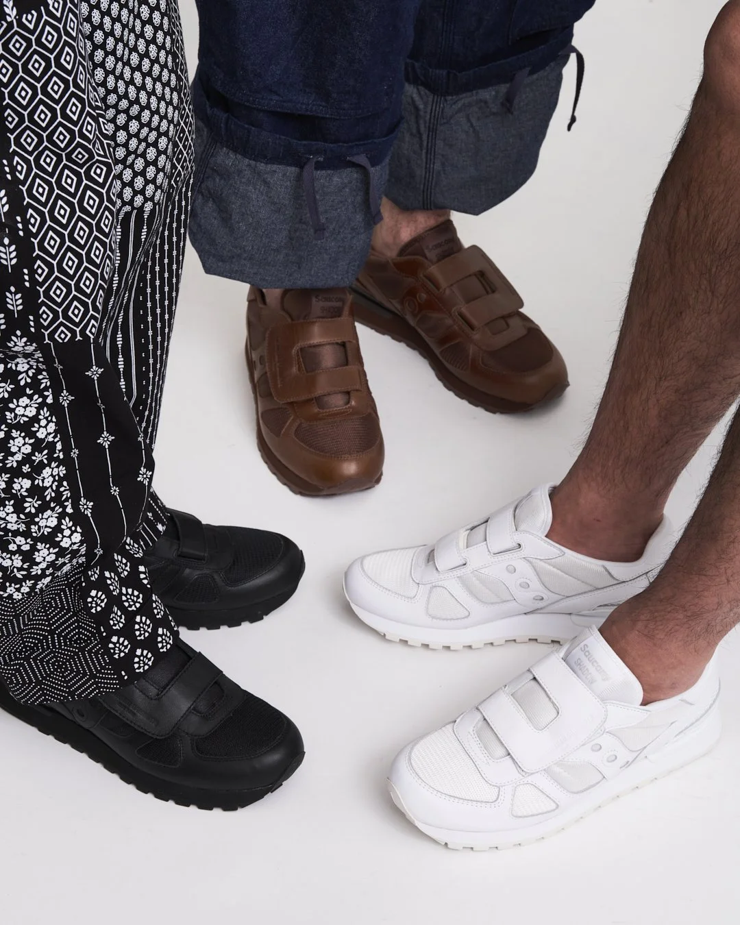 Saucony x Engineered Garments Revisit Function Through Form With the Shadow Double Velcro