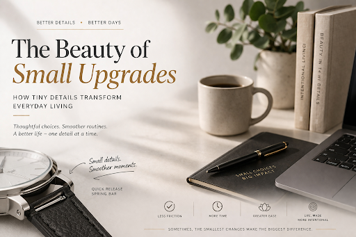 The Beauty of Small Upgrades: How Tiny Details Transform Everyday Living