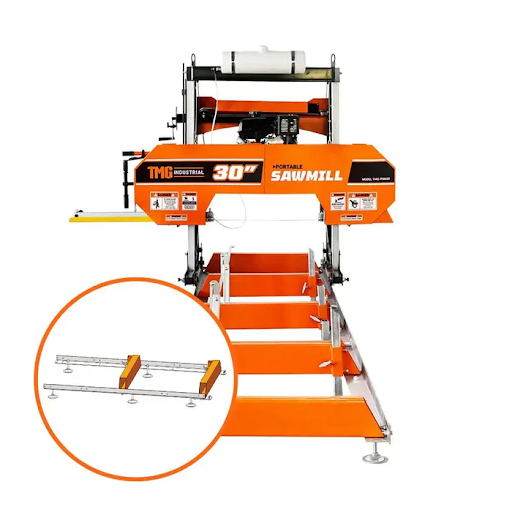 Track Extension Kits in Portable Sawmill Operations and Forestry Processing Systems