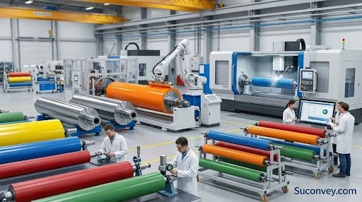 Custom Polyurethane Coated Rollers: Industrial Specifications and Applications 