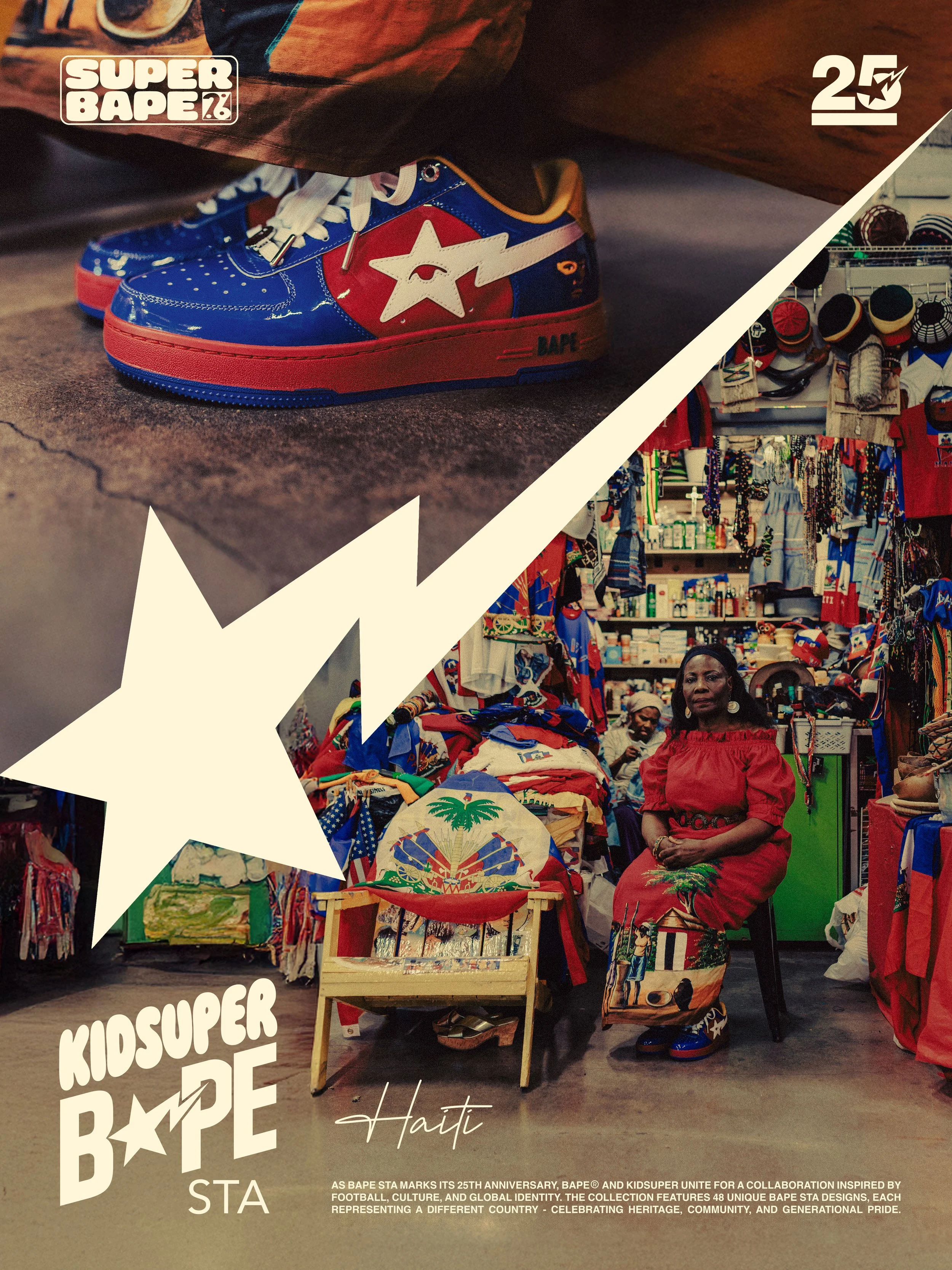 BAPE And KidSuper Turn A Sneaker Anniversary Into A Global Celebration Of Identity