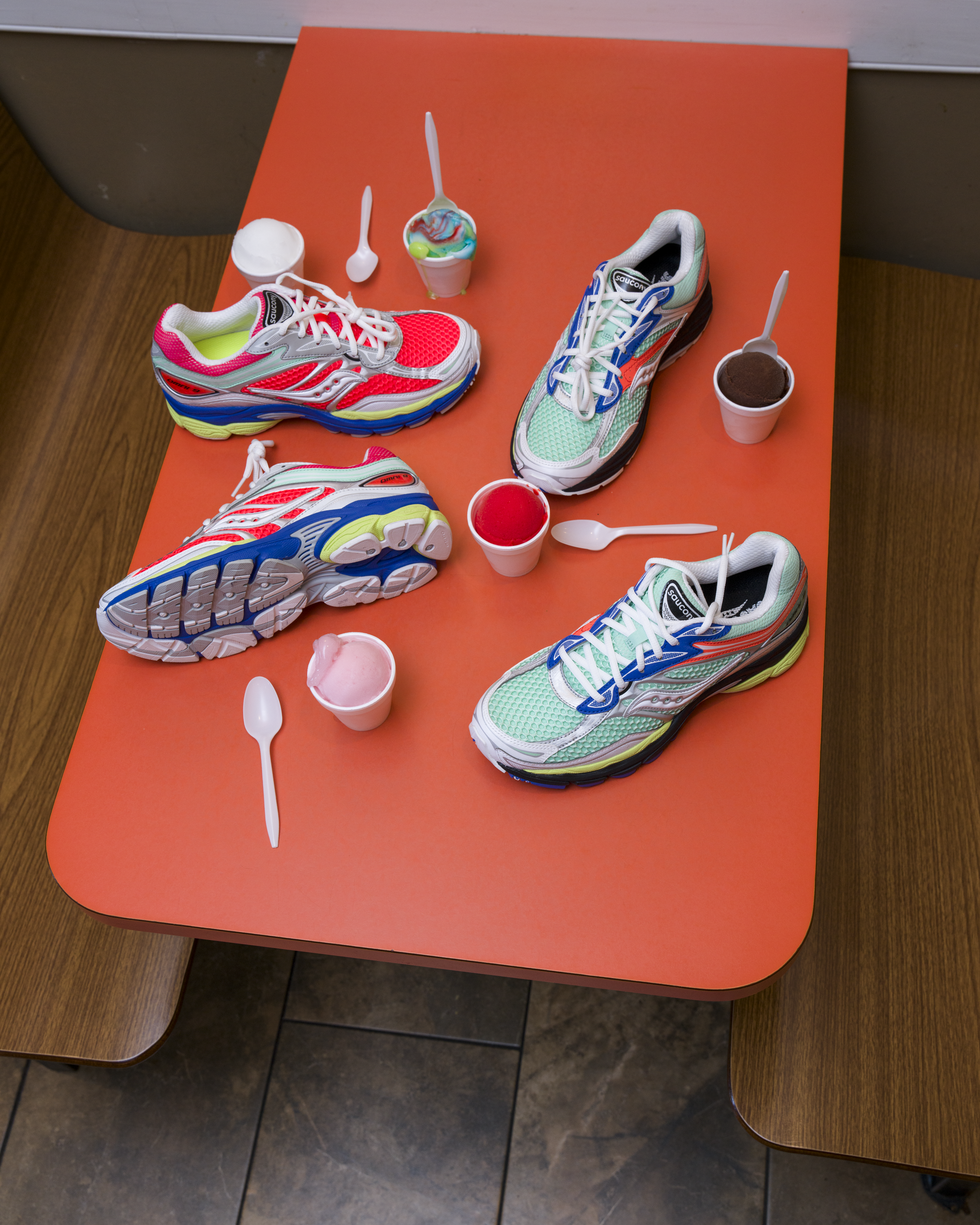 Saucony And Lapstone &amp; Hammer Turn Philadelphia's Water Ice Tradition Into A Summer Sneaker Collaboration