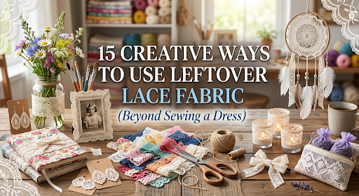 15 Creative Ways to Use Leftover Lace Fabric (Beyond Sewing a Dress)