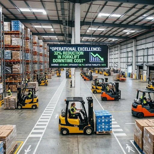 Forklift Downtime Cost: The Hidden Drain on Your Bottom Line