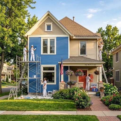 How Professional House Painting Boosts Your Home's Value and Appeal