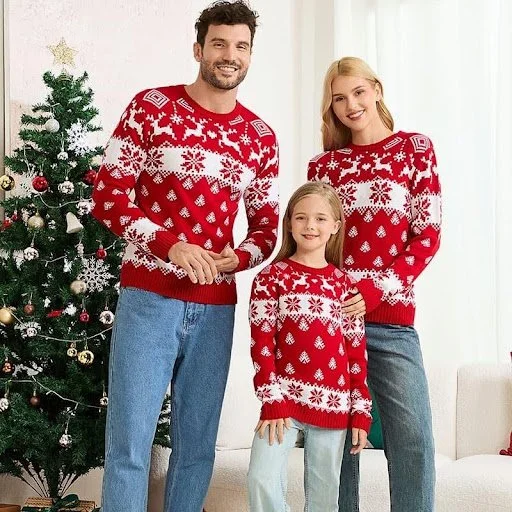 The Perfect Holiday Pair: Ugly Christmas Sweater and Christmas Pajamas 