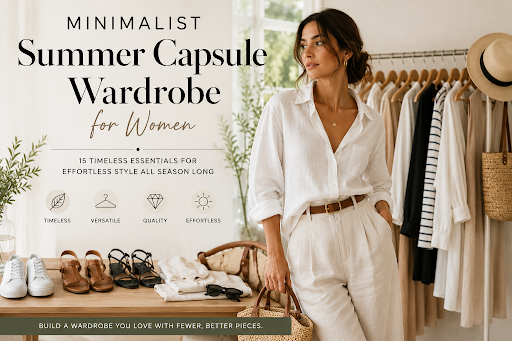 Minimalist Summer Capsule Wardrobe for Women: How to Build a Timeless Closet Like a Fashion Editor