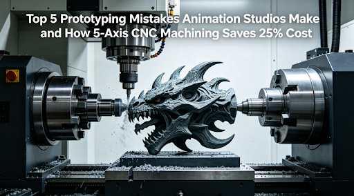 Top 5 Prototyping Mistakes Animation Studios Make and How 5-Axis CNC Machining Saves 25% Cost