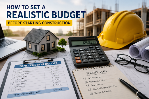 How to Set a Realistic Budget Before Starting Construction