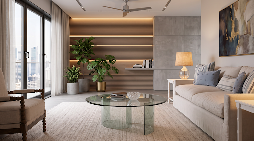 The Round Clear Tempered Glass Tabletop:  Clarity, Safety, Style