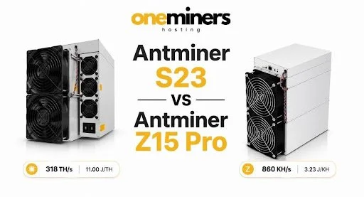 Antminer S23 vs Antminer Z15 Pro