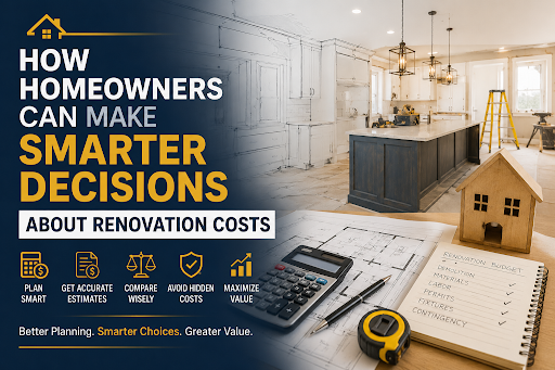 How Homeowners Can Make Smarter Decisions About Renovation Costs