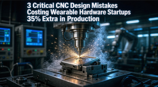 3 Critical CNC Design Mistakes Costing Wearable Hardware Startups 35% Extra in Production