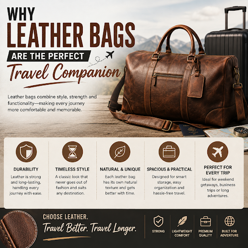 Why Leather Bags Are the Perfect Travel Companion