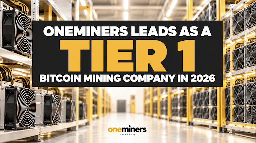 OneMiners Leads as a Tier 1 Bitcoin Mining Company