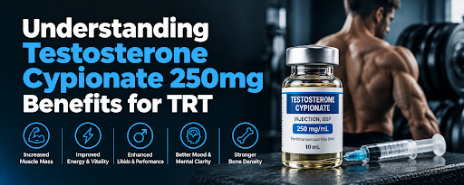 Understanding Testosterone Cypionate 250mg Benefits for TRT 
