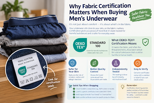 Why Fabric Certification Matters When Buying Underwear