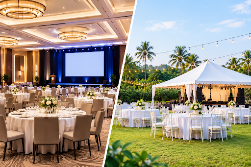 Indoor vs. Outdoor Events: What Changes in Your Planning