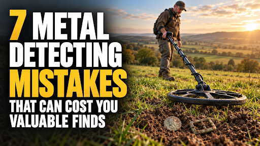 7 Metal Detecting Mistakes That Can Cost You Valuable Finds
