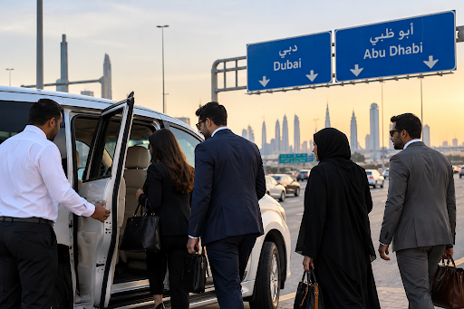 Corporate Car Lift Dubai to Abu Dhabi: Guide for Employers