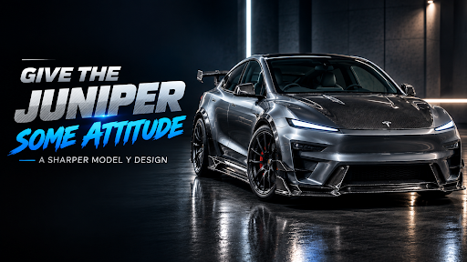 Give the Juniper Some Attitude: Why a Tesla Model Y Body Kit Is Turning Heads