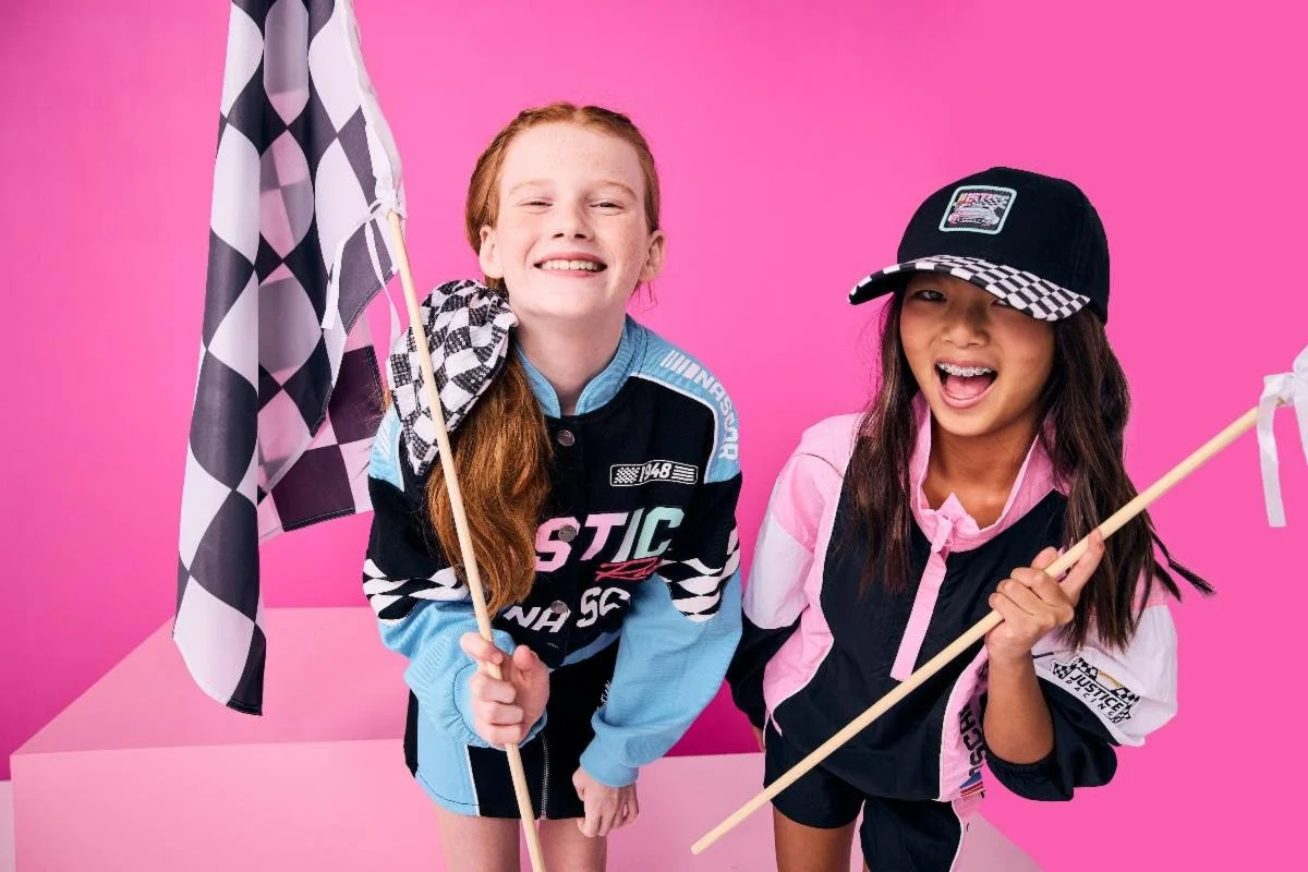 NASCAR and Justice Shift Into High Gear With a Tween-Focused Fashion Collaboration
