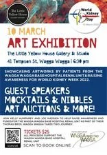 Art Exhibition in support of Renal Ward at Wagga Wagga Base Hospital