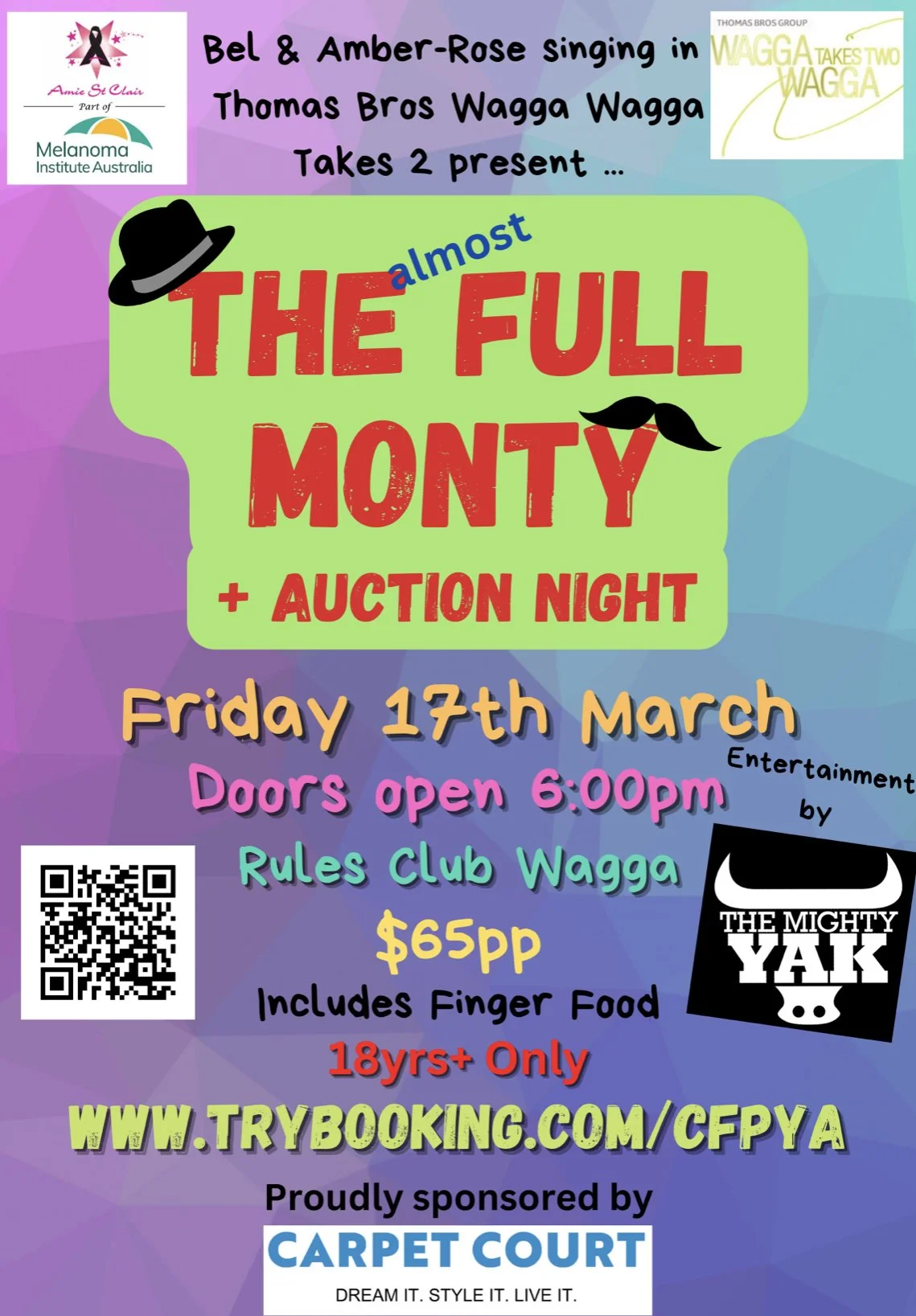 The Almost Full Monty &amp; Auction Night