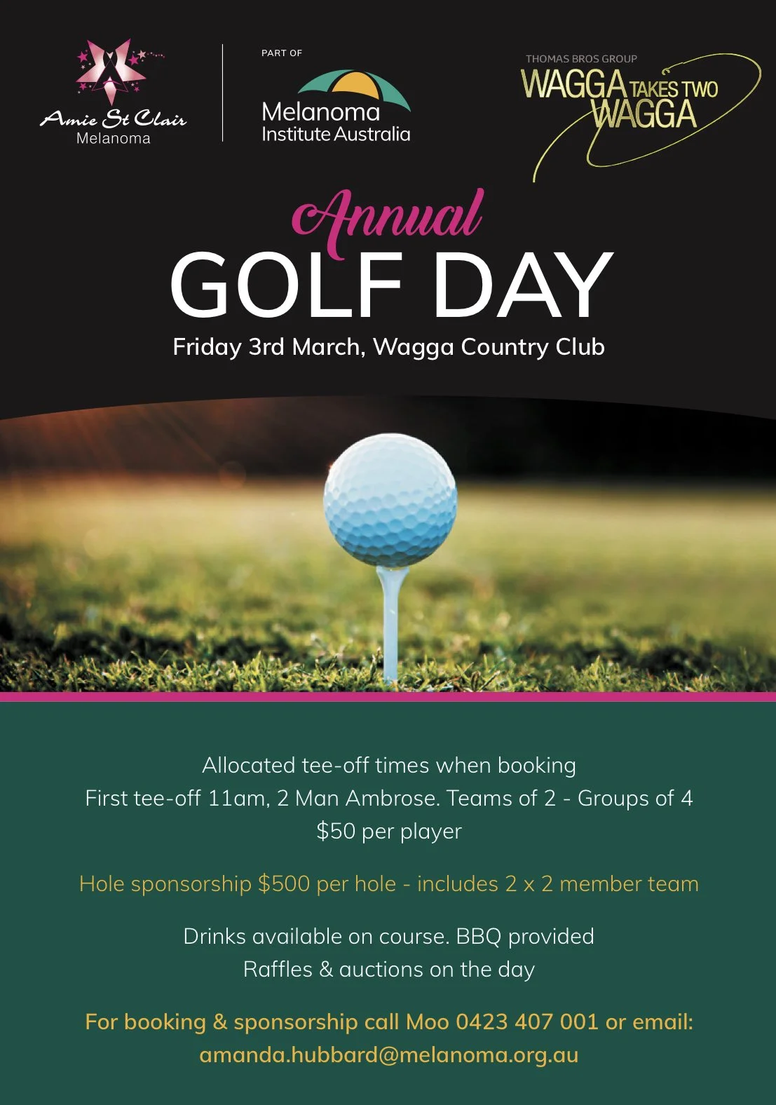 Amie St Clair Golf Day