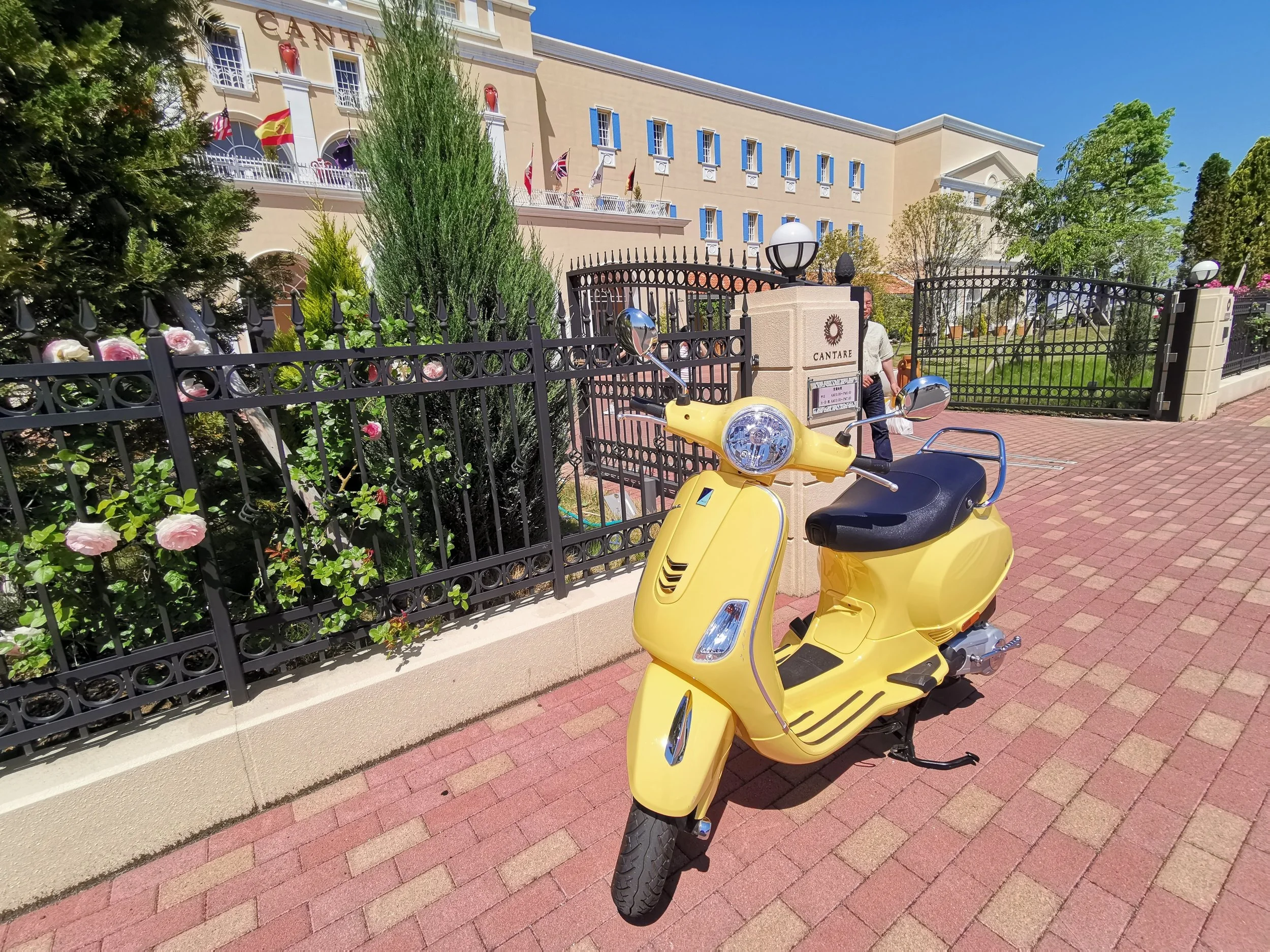 今回試乗したVespa VXL125